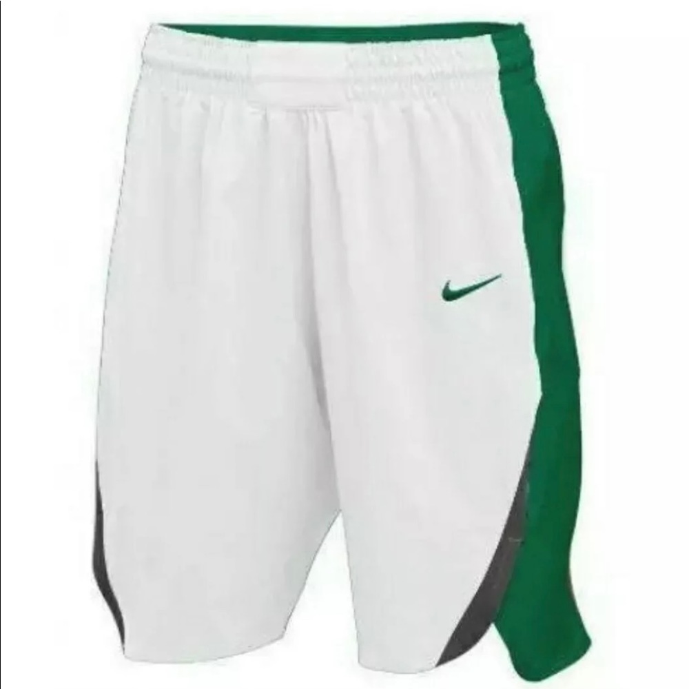 Nike Hyperelite Basketball While Green Women’s Shorts Size XS NWT